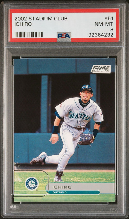 2022 Ichiro Stadium Club PSA 8