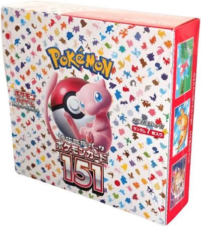 Pokemon Card 151 Booster Box Japanese Sv2a Pokemon Center (No Shrink wrap)